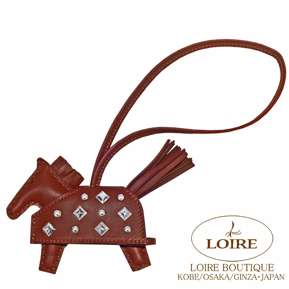 楽天市場】エルメス ロデオ ロベオロック PM チャーム ルージュ