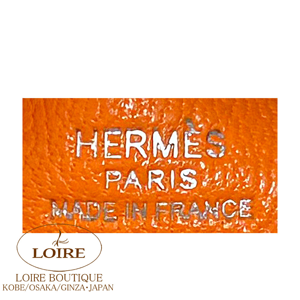 楽天市場】エルメス バディ チャーム オレンジ×グリメイヤー×クロ×クロ