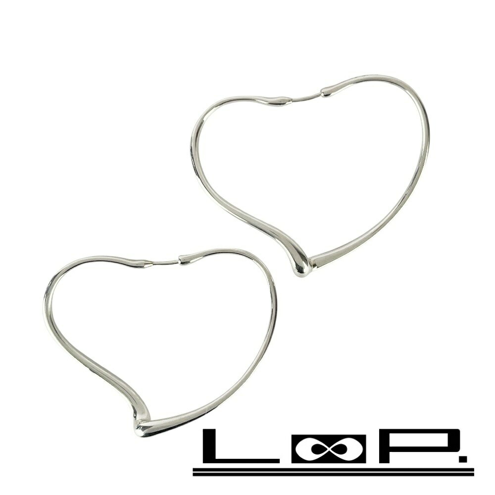 楽天市場】ティファニー ハート フープ ピアスの通販