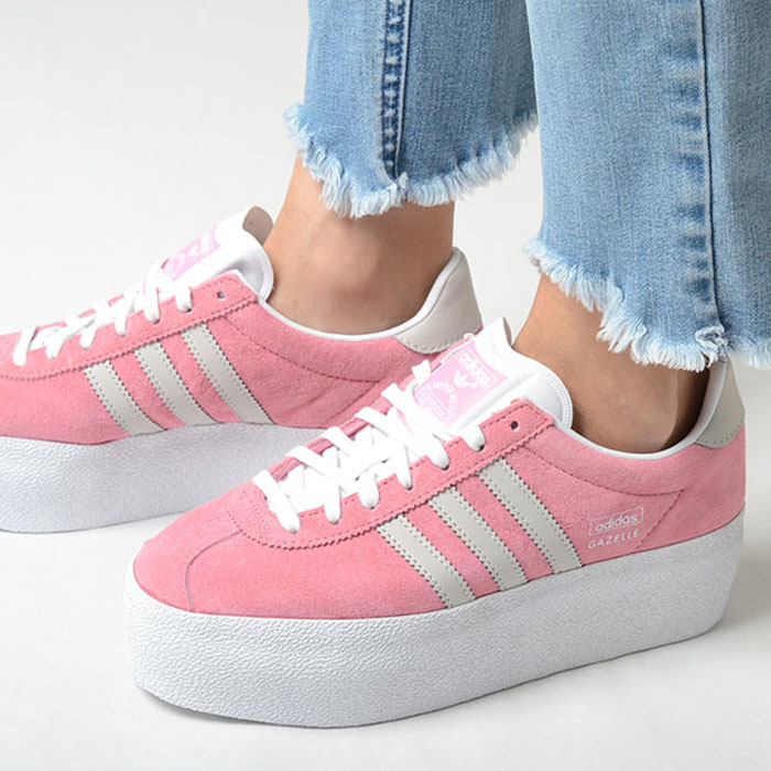 楽天市場】adidas GAZELLE UP W アディダス ガゼル アップ レディース