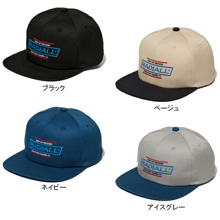 楽天市場】RADIALL ラディアル RAD-25MW-HAT001-02 ROADSIDE BASEBALL