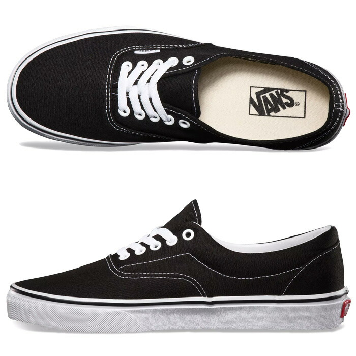 楽天市場】バンズ VANS VN000EWZBLK エラ ERA キャンバス キックス