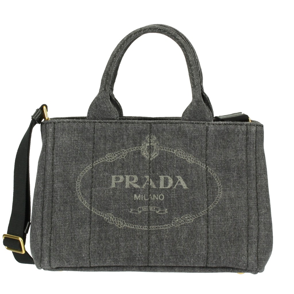 楽天市場】プラダ PRADA カナパ トートバッグ レディース ブラック