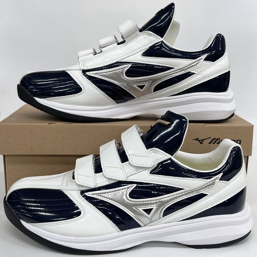 楽天市場】【サイズ交換送料無料】ネイビー×シルバー ミズノ 野球