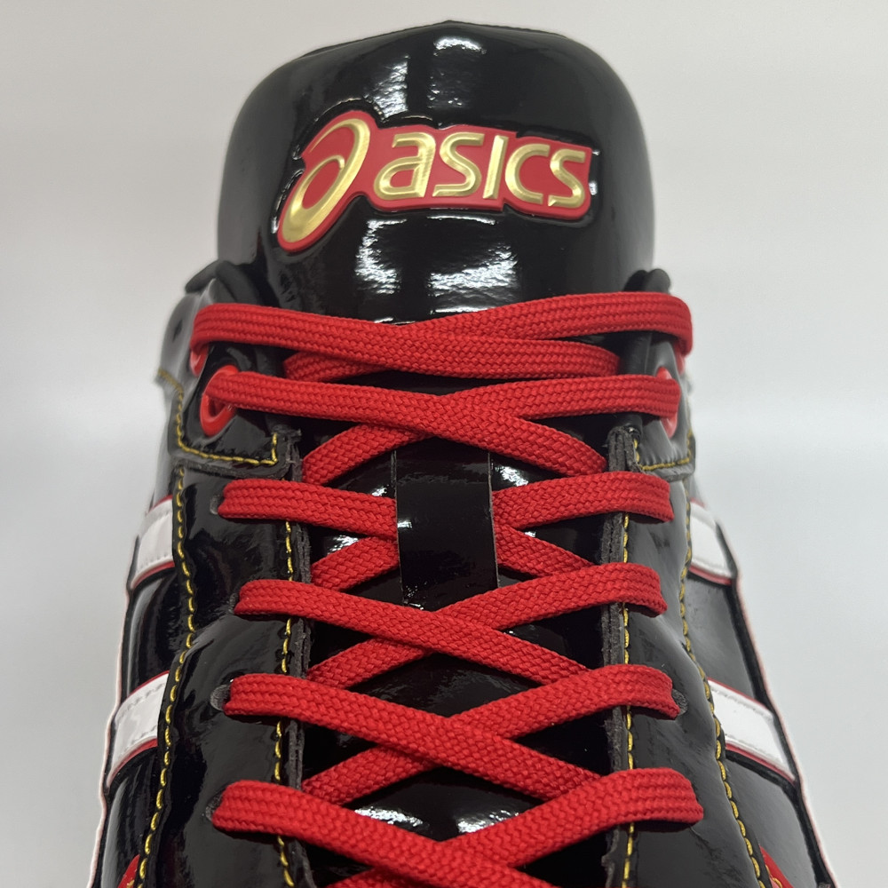 楽天市場】【サイズ交換送料無料】ブラック×レッド アシックス 野球