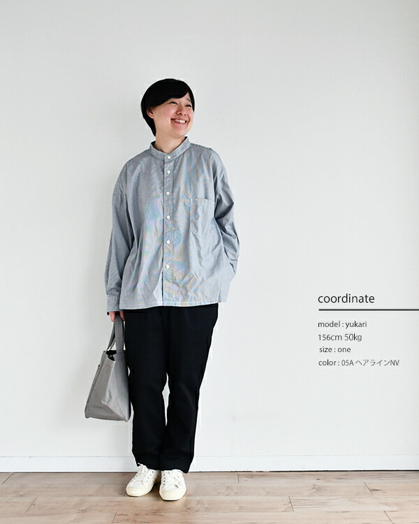 楽天市場】prit 40/1ブロードストライプスタンドカラービッグシャツ