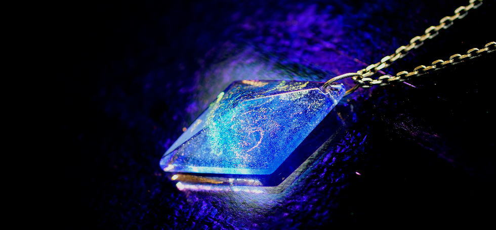 楽天市場】『Pure dream 〜 青き虹色の夢 〜』 ガラスアクセサリー