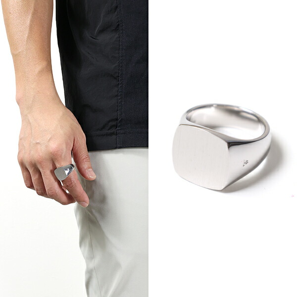 楽天市場】TOM WOOD トムウッド リング Cushion Satin Ring クッション