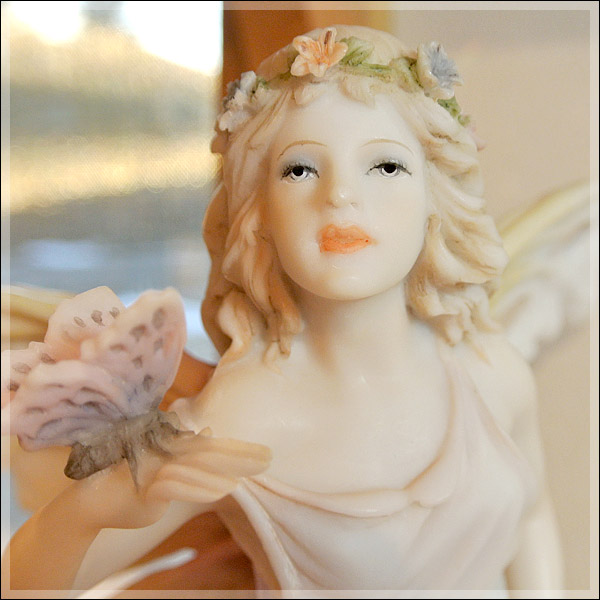 楽天市場】【送料無料】花の妖精シリーズ 思いやり 像 妖精 フェアリー