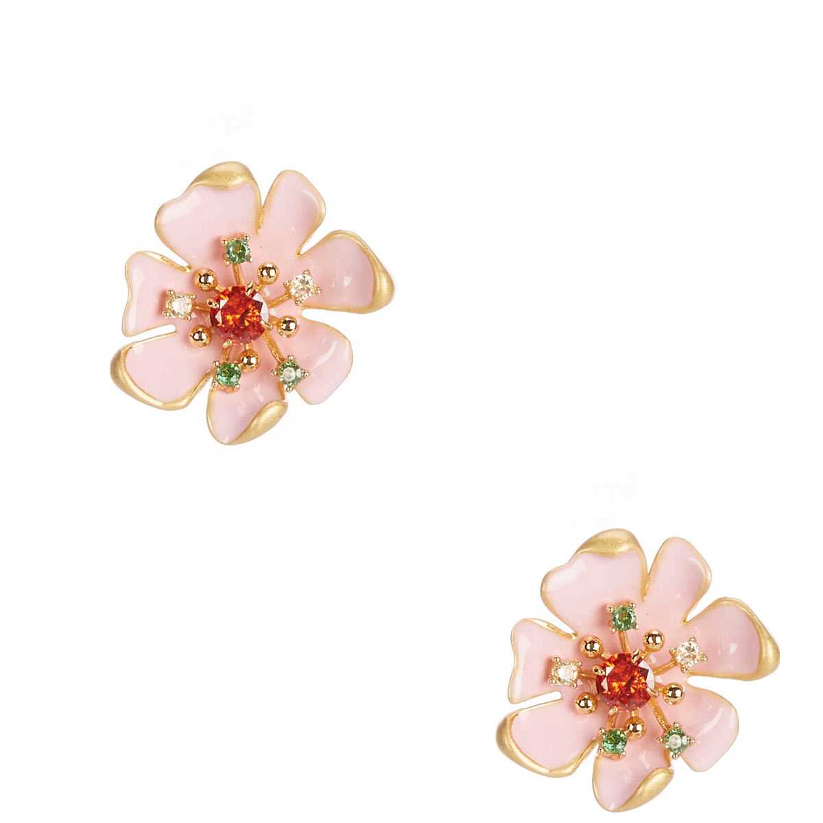 楽天市場】ケイトスペード ピアス ブランド 大きめ ジルコニア 花