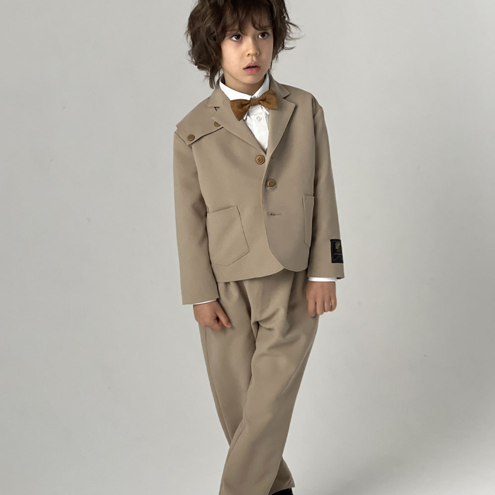 楽天市場】キッズウエア グローリィ ジャケット＆パンツ セットアップ