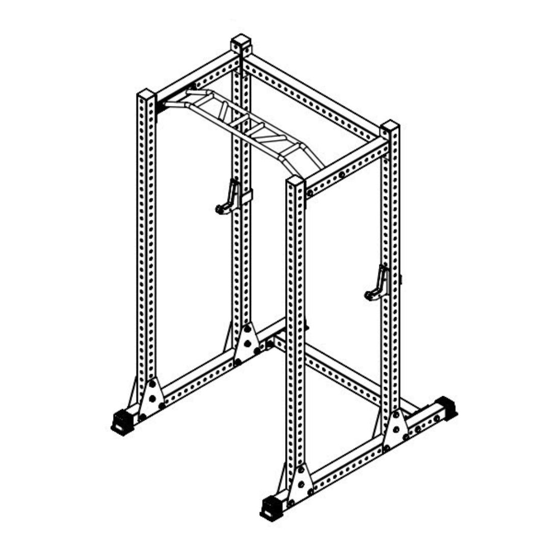 楽天市場】[ 頑強 ・ 業務用 ] パワーラック 筋トレ バーベル プロ仕様