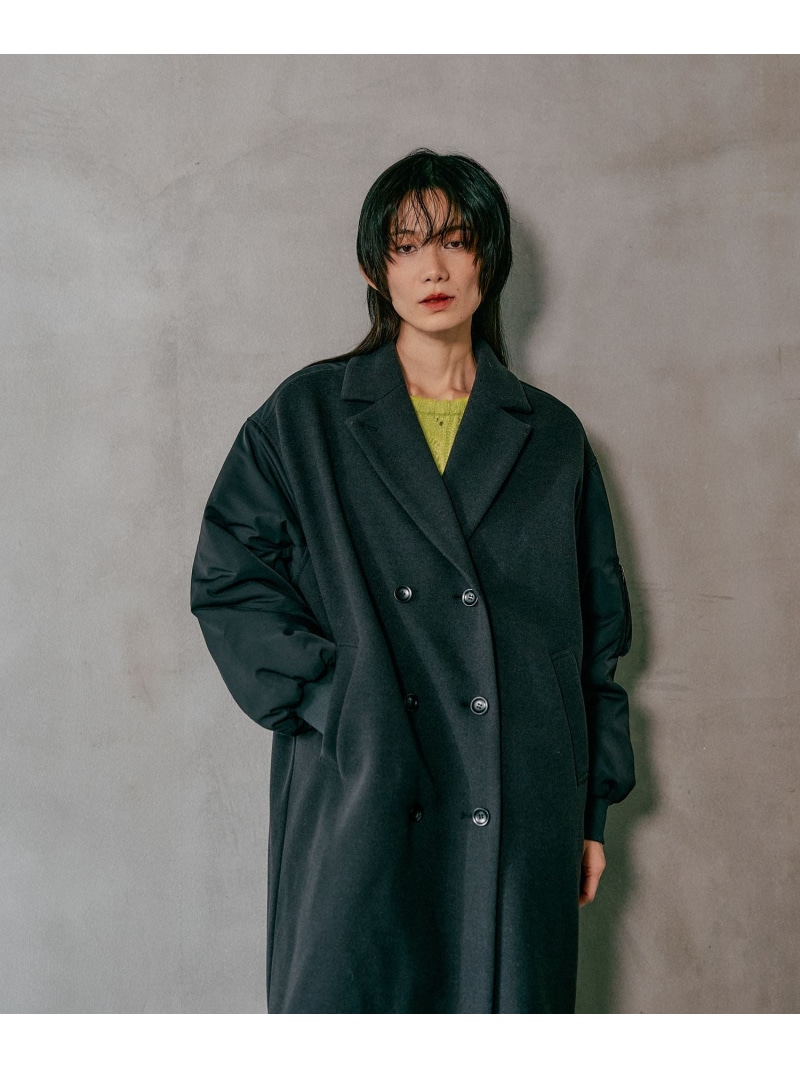 楽天市場】【SALE／30%OFF】ドッキングロングコート LEPSIM レプシィム