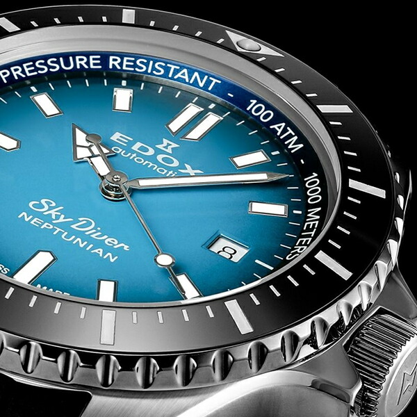 楽天市場】EDOX エドックス SKYDIVER スカイダイバー NEPTUNIAN