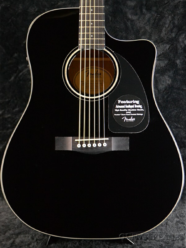 楽天市場】Fender CD-60CE V2 Black 新品[フェンダー][CD60CE