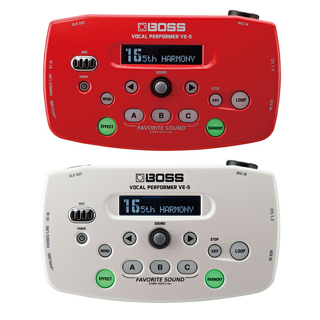 ボーカル向けエフェクター BOSS VE-5 Vocal Performer 【公式通販】