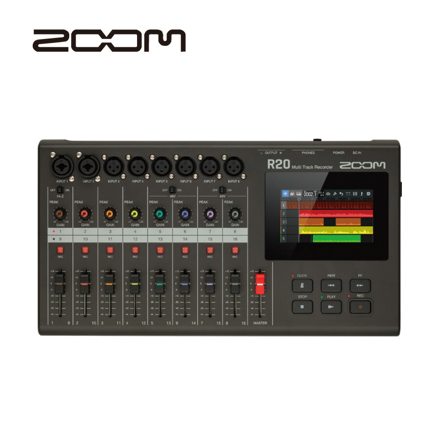 楽天市場】ZOOM R20 マルチトラックレコーダー新品 Recorder