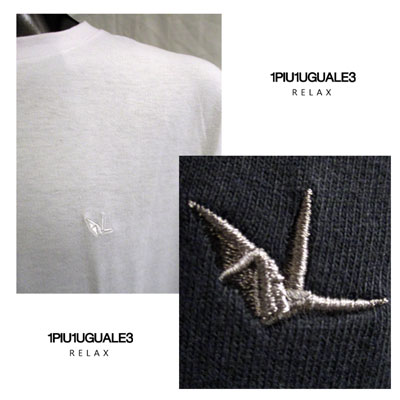 楽天市場】ウノピゥウノウグァーレトレ 1PIU1UGUALE3 メンズ ロンT