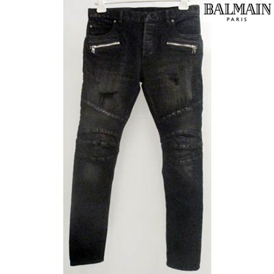 楽天市場】バルマン BALMAIN メンズ パンツ ボトムス ロゴ BALMAINロゴ