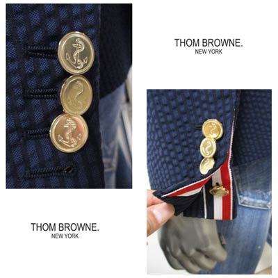 楽天市場】トムブラウン THOM BROWNE メンズ アウター ジャケット ロゴ