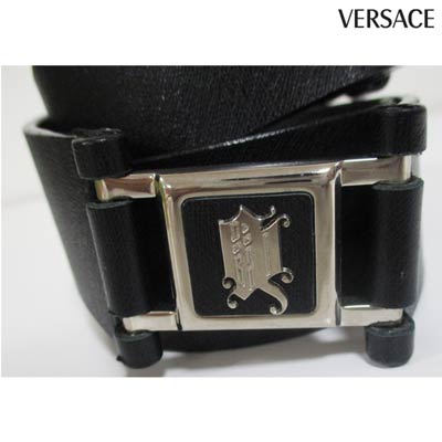楽天市場】ヴェルサーチ VERSACE メンズ 小物 ベルト ロゴ バックル