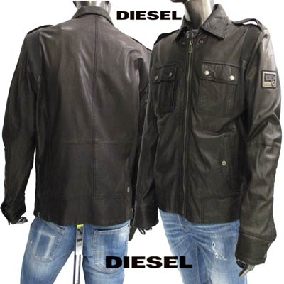 楽天市場】ディーゼル DIESEL メンズ アウター ジャケット レザー