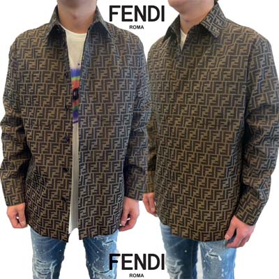楽天市場】フェンディ FENDI シャツ メンズ 長袖 カジュアルシャツ