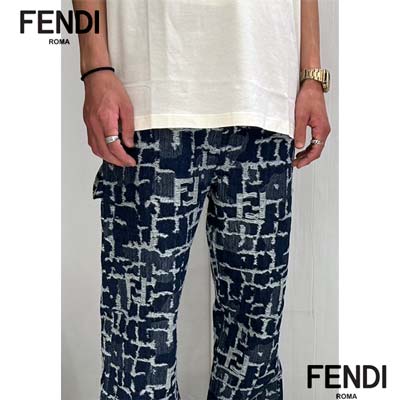 楽天市場】フェンディ FENDI パンツ ジーンズ メンズ デニム ボトムス