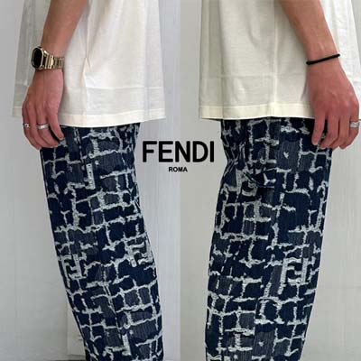楽天市場】フェンディ FENDI パンツ ジーンズ メンズ デニム ボトムス