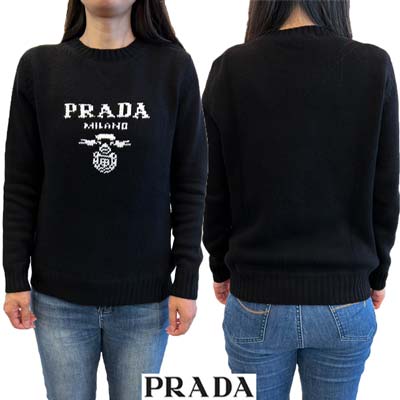楽天市場】プラダ PRADA セーター ニット レディース トップス