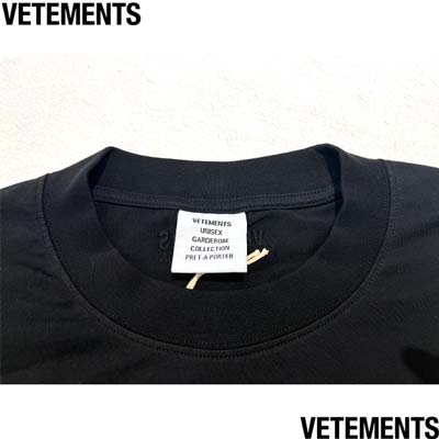 楽天市場】VETEMENTS ヴェトモン ロンT ロングTシャツ 長袖 ユニ