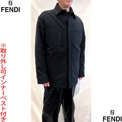 楽天市場】FENDI フェンディ ジャケット メンズ ブルゾン アウター
