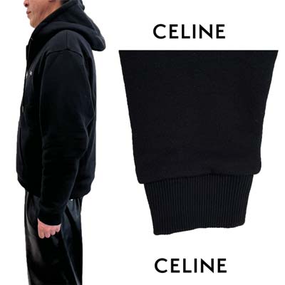 楽天市場】CELINE セリーヌ パーカー メンズ スウェット フーディ