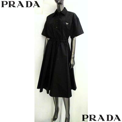 楽天市場】PRADA プラダ ワンピース レディース ドレス 半袖 胸