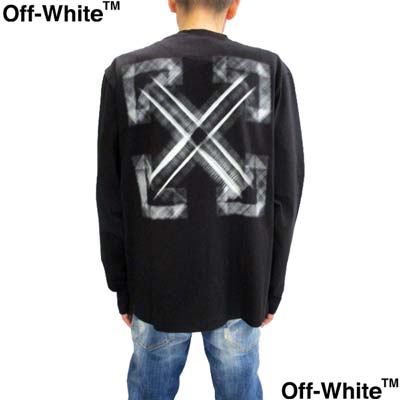 楽天市場】OFF-WHITE オフホワイト ロンT メンズ 長袖Tシャツ ブランド