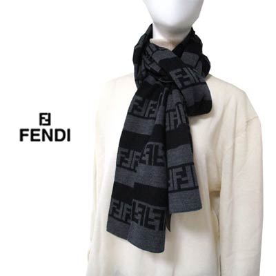 楽天市場】フェンディ FENDI メンズ 小物 スカーフ マフラー ユニ
