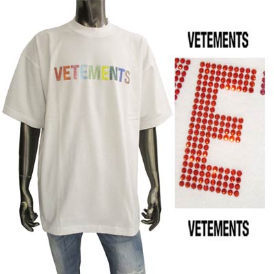 楽天市場】ヴェトモン VETEMENTS メンズ トップス Tシャツ 半袖 ロゴ
