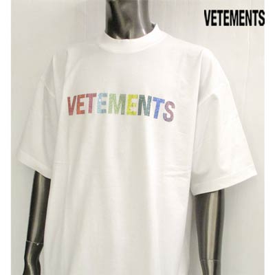 楽天市場】ヴェトモン VETEMENTS メンズ トップス Tシャツ 半袖 ロゴ