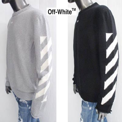 楽天市場】オフホワイト OFF-WHITE メンズ トップス ニット セーター