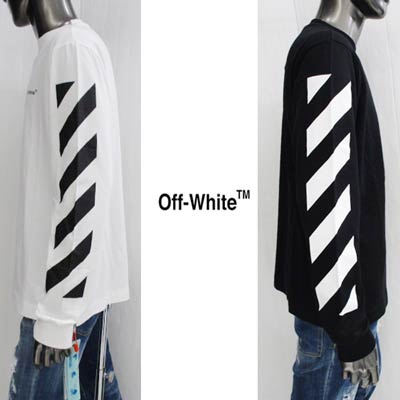 楽天市場】オフホワイト OFF-WHITE メンズ トップス ロンT カットソー