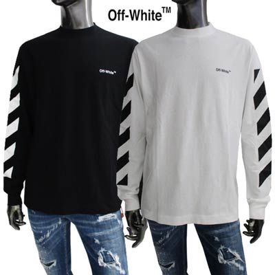 楽天市場】オフホワイト OFF-WHITE メンズ トップス ロンT カットソー