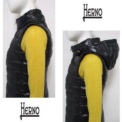 楽天市場】ヘルノ HERNO レディース アウター ダウン ベスト