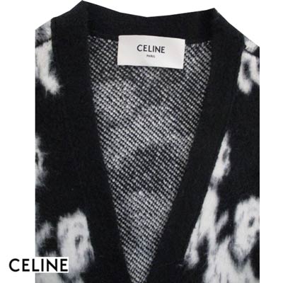 楽天市場】セリーヌ CELINE メンズ トップス カーディガン ロゴ