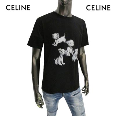 楽天市場】セリーヌ CELINE メンズ トップス Tシャツ 半袖 ロゴ ユニ
