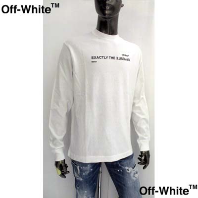 楽天市場】オフホワイト OFF-WHITE メンズ トップス Tシャツ ロンT