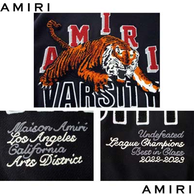 楽天市場】アミリ AMIRI メンズ アウター スタジャン ジャケット