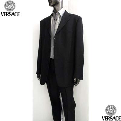 楽天市場】【完売】ヴェルサーチ VERSACE メンズ スーツ ジャケット