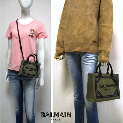楽天市場】バルマン BALMAIN レディース 鞄 トートバッグ フロントロゴ