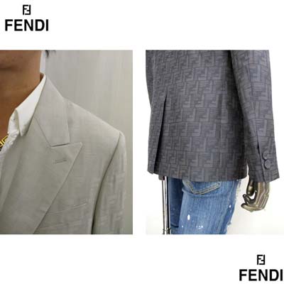 楽天市場】フェンディ FENDI メンズ ジャケット セットアップ着用可