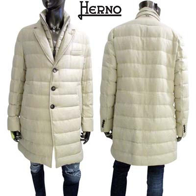楽天市場】ヘルノ HERNO メンズ アウター ダウンコート ハーフ丈